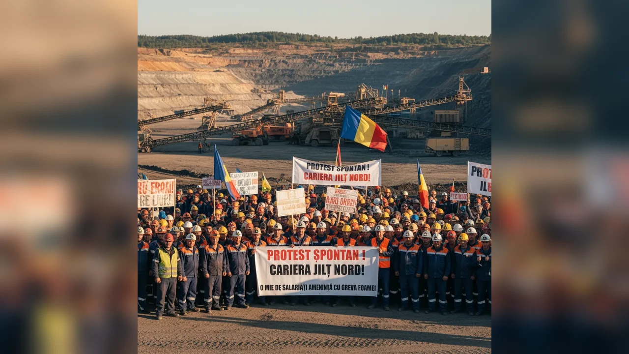 1000 de angajați amenință cu greva foamei