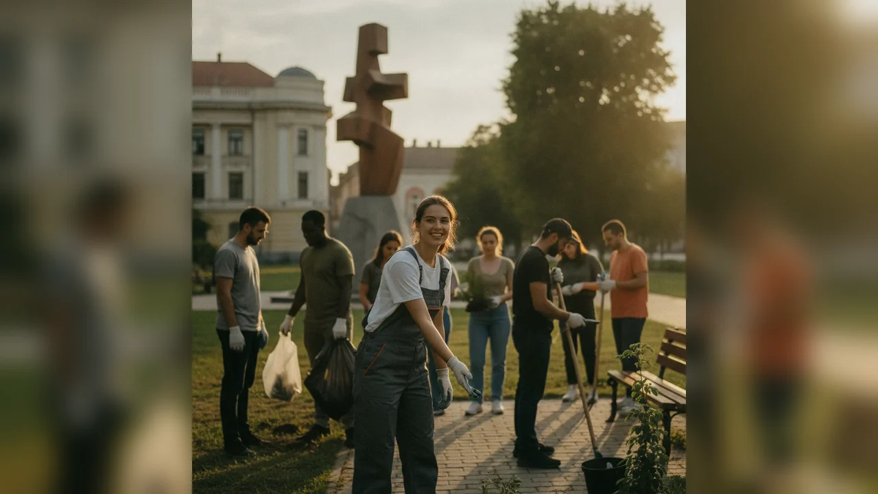 ADER lansează ediția a V-a Voluntar în Târgu Jiu cu focus pe Brâncuși și UNESCO