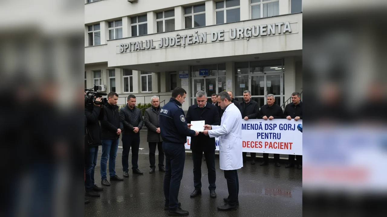 Amendă de 30.000 de lei pentru Spitalul Județean Târgu Jiu după decesul unui pacient în ambulanță