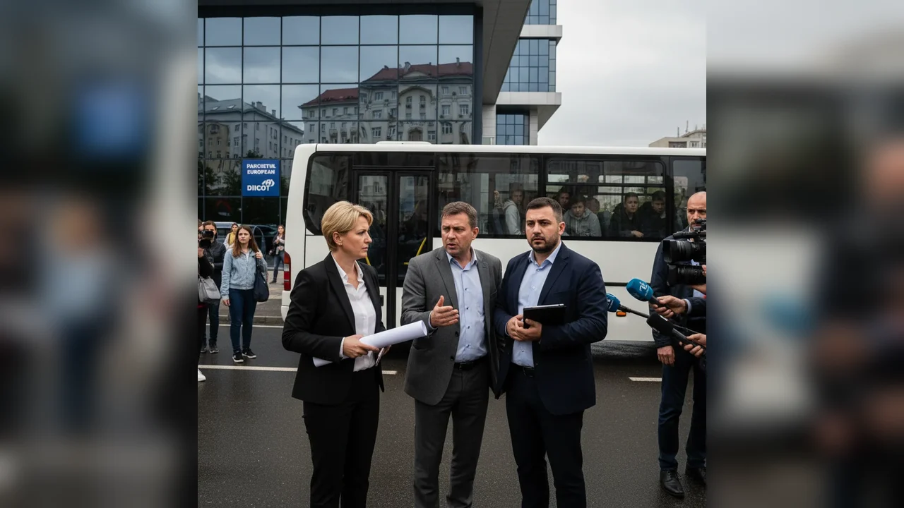 Ancheta Parchetului European pentru scandalul microbuzelor școlare din [numele localității]