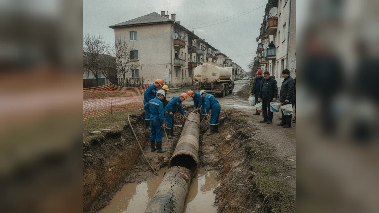 Aparegio Gorj oprește apa în Turceni și Strâmba-Jiu miercuri, 23 septembrie