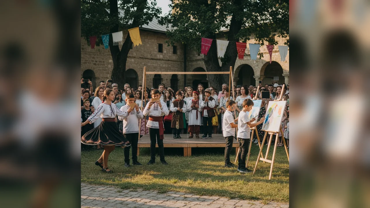 ArtFestJunior aduce teatru, muzică, dans și pictură în Polovragi