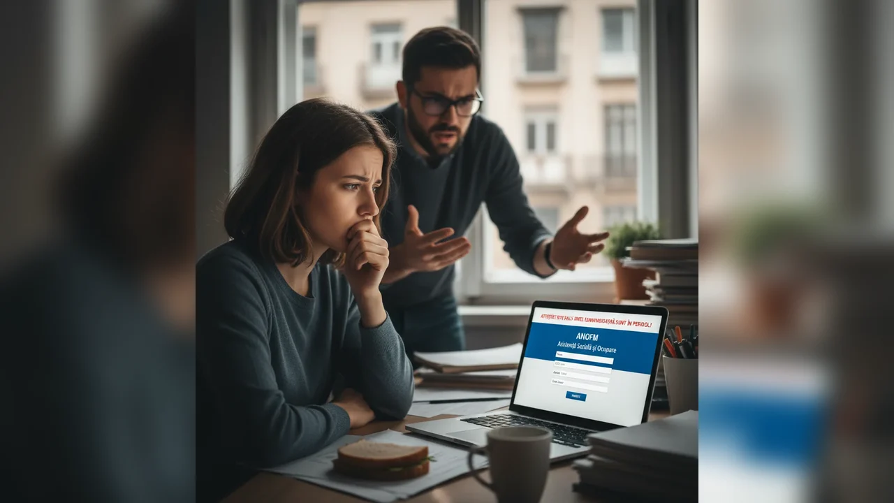 Avertizare la Târgu Jiu privind un site fals care colectează ilegal date în numele ANOFM