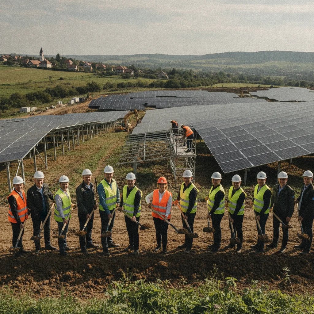 Bâlteni începe lucrările la parcul fotovoltaic de peste 2 milioane de lei