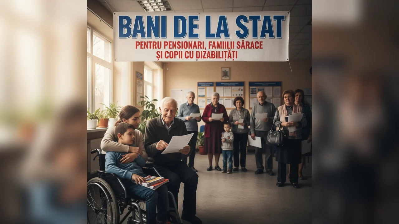 Bani de la stat pentru pensionari, familii sărace și copii