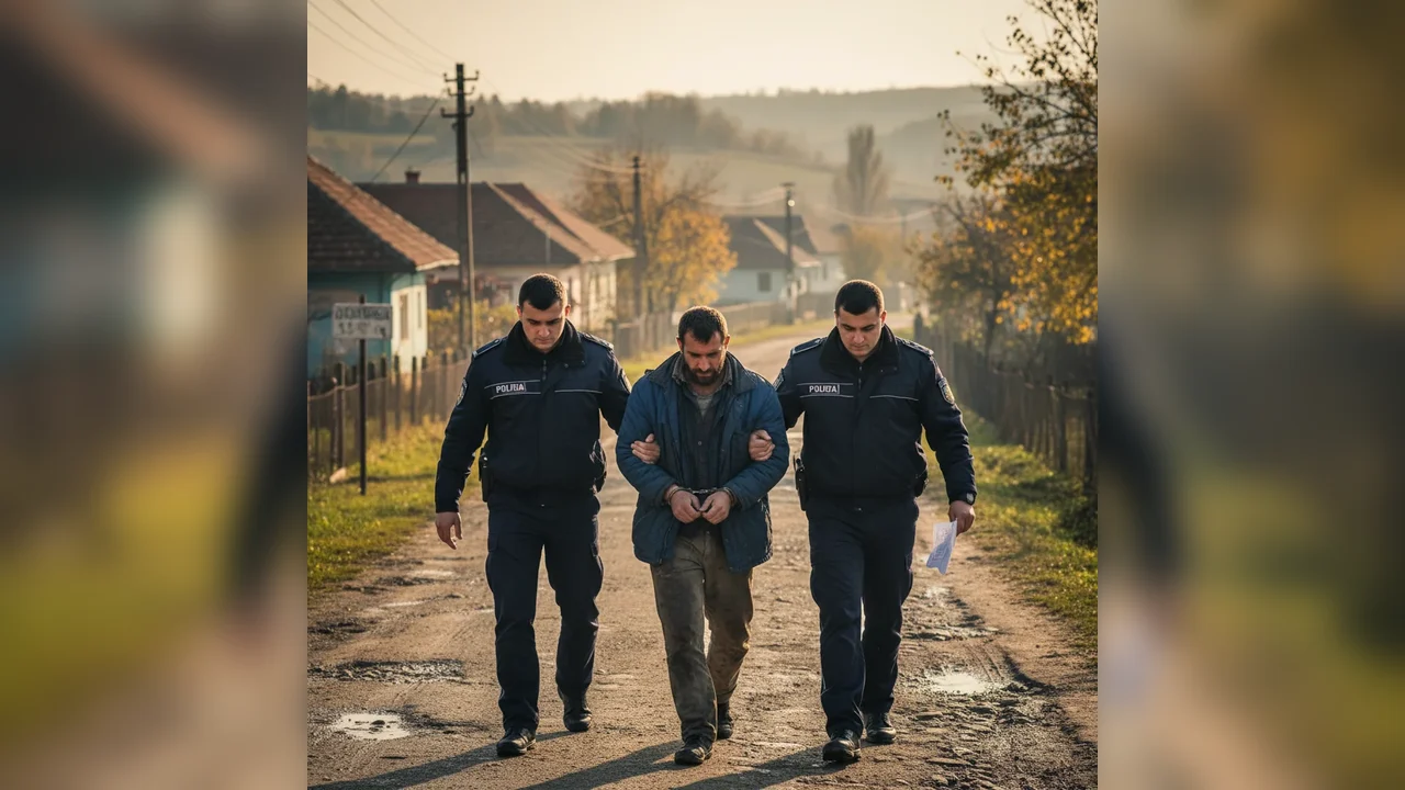 Bărbat din Valea Viei reținut după amenințări la adresa vecinului, în dosar cu ordin de protecție emis la Târgu Jiu
