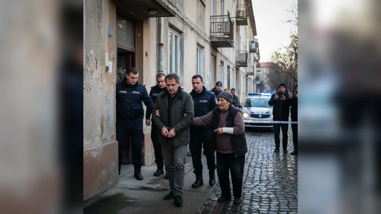 Bărbat reținut după ce și-a agresat vecina în localitate