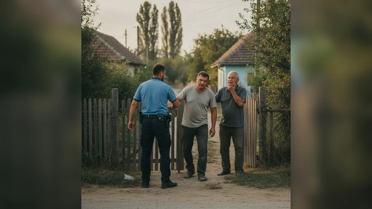 Bărbat reținut în Scoarța după ce și-a lovit vecinul
