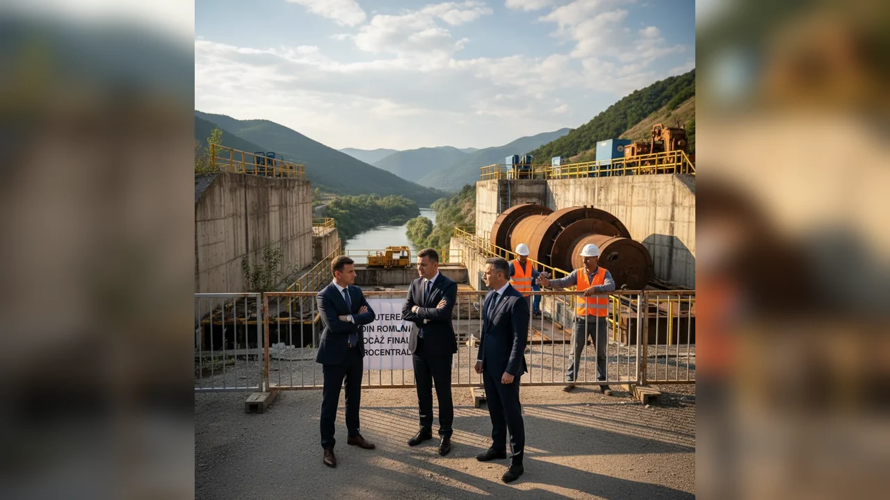 Blocajul politic în România împiedică finalizarea hidrocentralelor lokale
