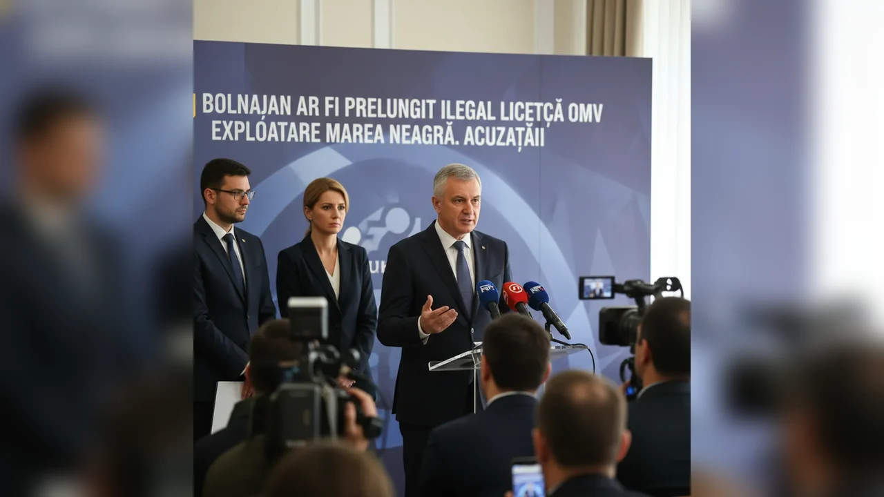 Bolojan, acuzat de prelungirea ilegală a licenței OMV pentru exploatarea în Marea Neagră
