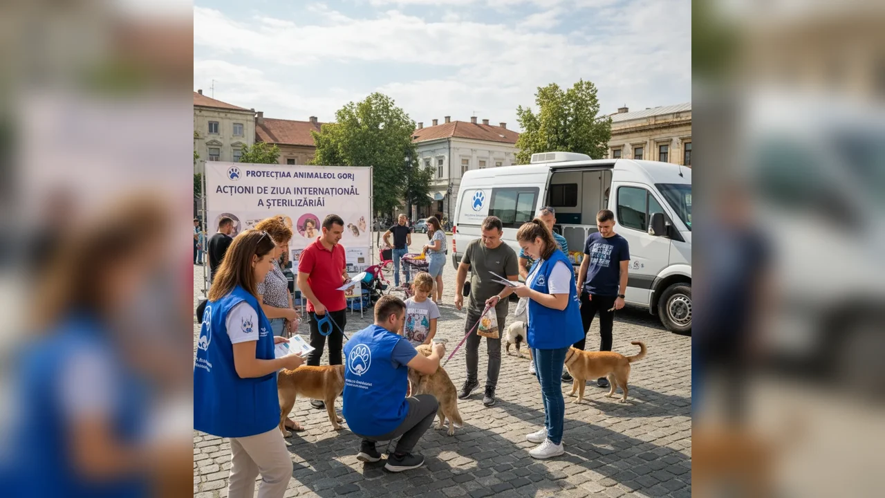 Campanie de sterilizare a animalelor în Gorj, marcată de acțiuni speciale de Ziua Internațională a Sterilizării