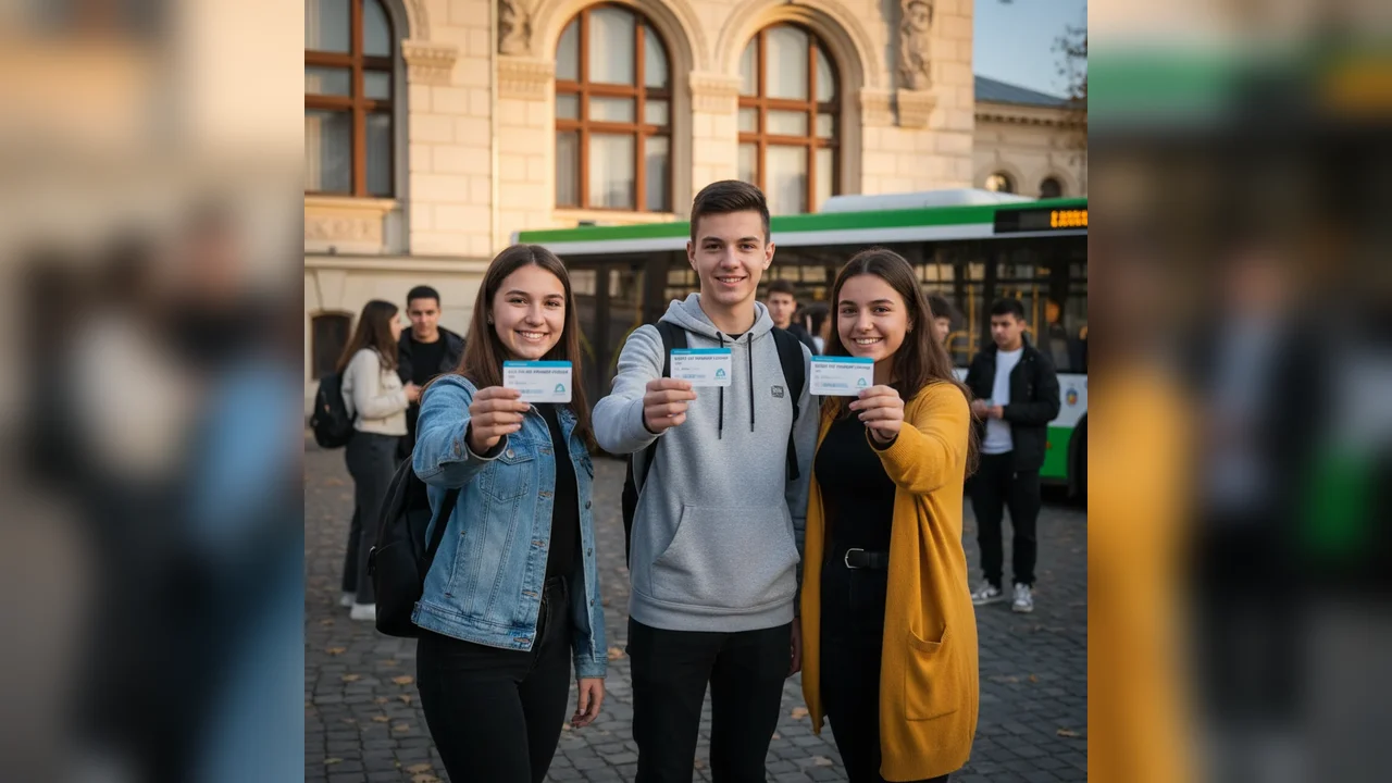 Carduri gratuite de transport pentru elevii din Târgu Jiu