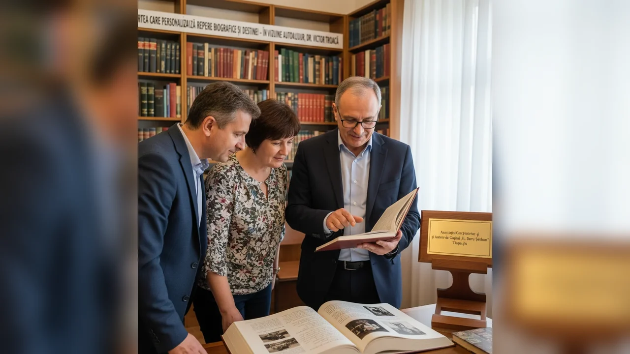 Cartea personalizată a destinelor și reperelor biografice – perspectiva dr. Victor Troacă, președintele Asociației Cercetătorilor și Autorilor de Carte Gorjeni Al. Doru Șerban Târgu-Jiu