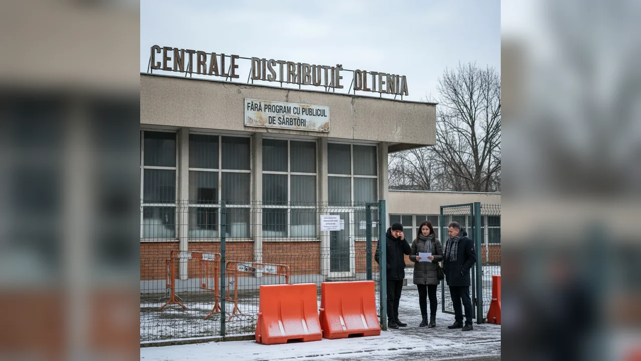 Centrele de Distribuție Oltenia, închise publicului pe perioada sărbătorilor
