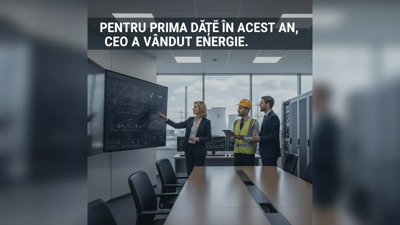 CEO vinde energie pentru prima dată în acest an