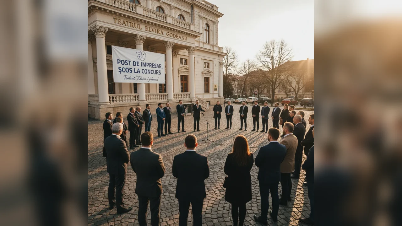 Concurs pentru postul de impresar la Teatrul Elvira Godeanu din Târgu Jiu