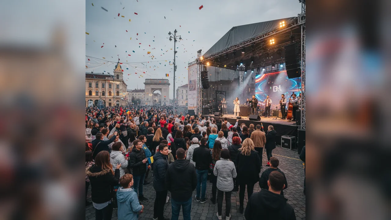 De 1 Decembrie sărbătorim România alături de DJ Project, Ioana Ignat și muzică populară autentică