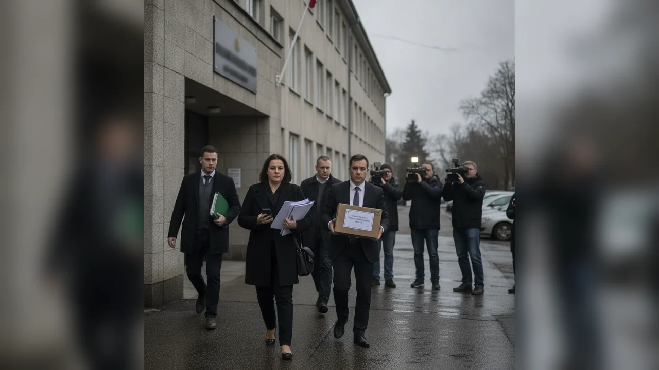 DNA Craiova a ridicat documente și telefoane de la Garda de Mediu Gorj