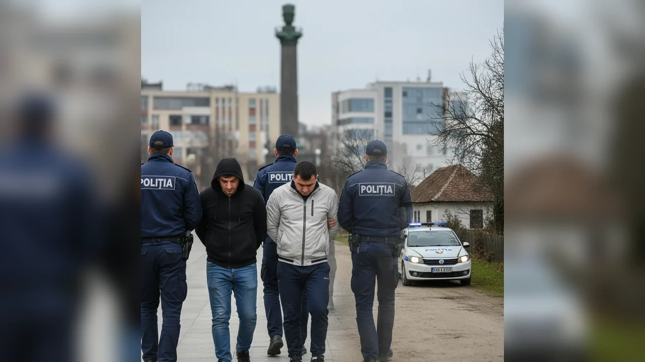 Doi bărbați reținuți de polițiștii gorjeni după agresiuni în Târgu Jiu și Brănești