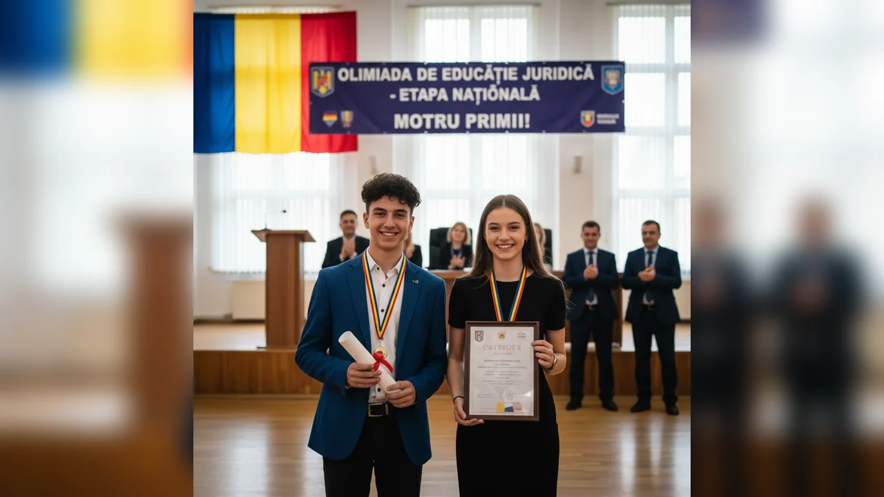 Doi tineri din Motru excelenți la educație juridică