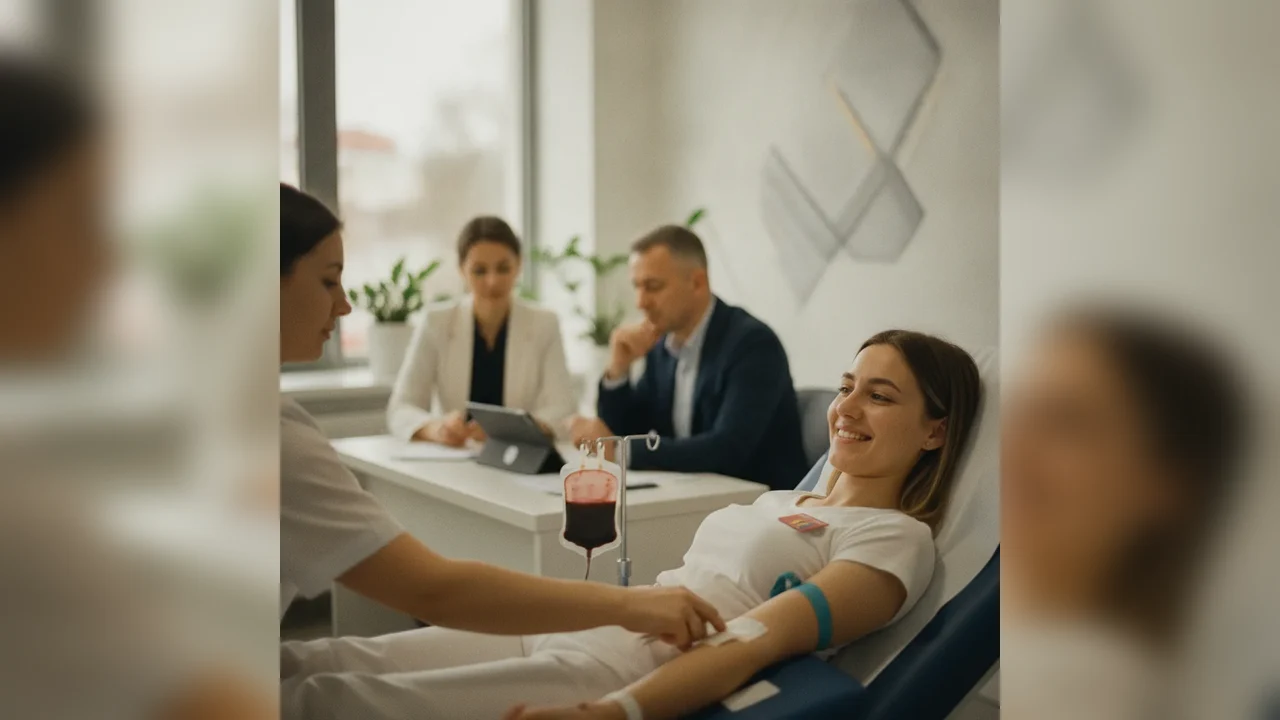 Donatorii de sânge din Valea Jiului primesc dobânzi mai mari la titlurile FIDELIS