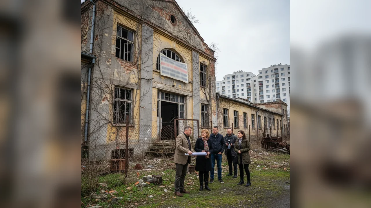 Două clădiri ale fostei fabrici de mobilă din Târgu Jiu, scoase la licitație pe fosta platformă industrială