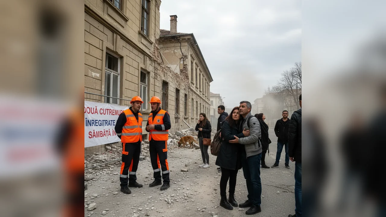 Două cutremure puternice au zguduit România sâmbătă