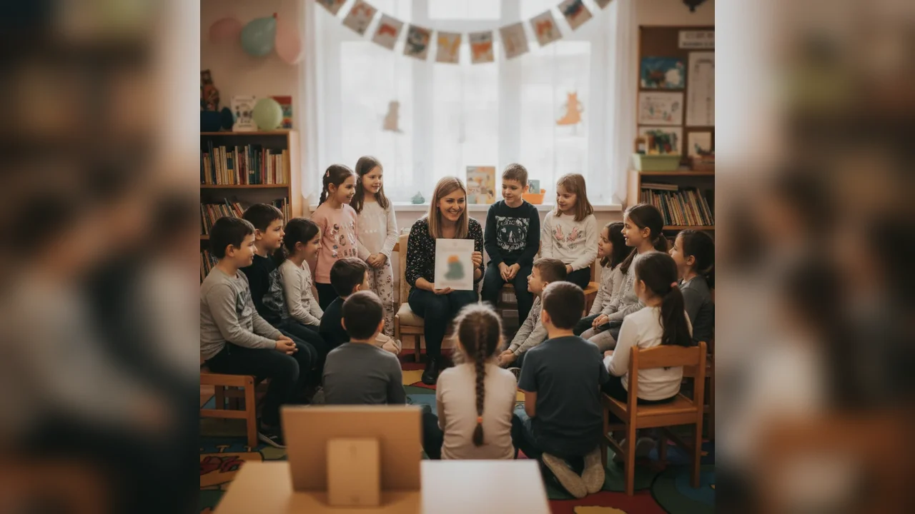 Elevi din Târgu Jiu au întâlnit o autoare de fabule la Atelierul de zâmbete