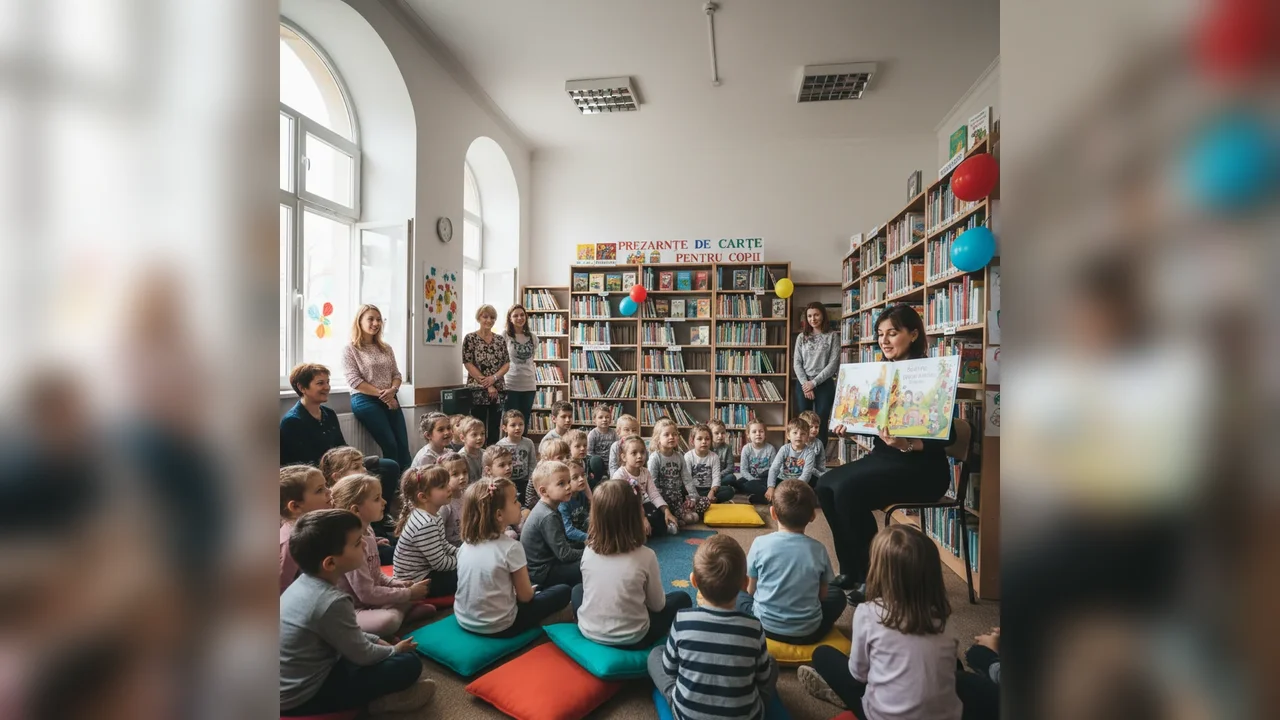 Eveniment de prezentare a cărților pentru copii la Biblioteca Județeană
