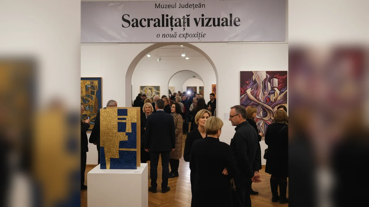 Expoziția Sacralități vizuale deschisă la Muzeul Județean