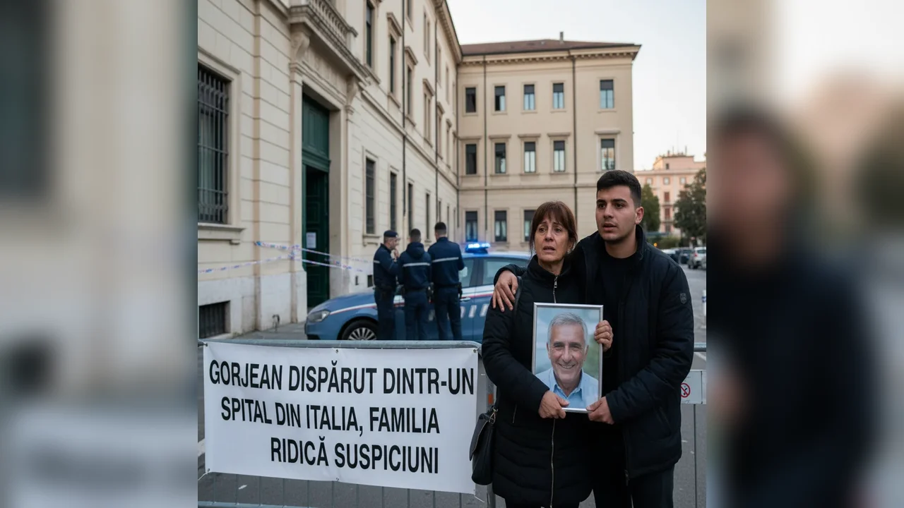 Familie din Târgu Jiu cere lămuriri după dispariția unui gorjean dintr-un spital din Italia