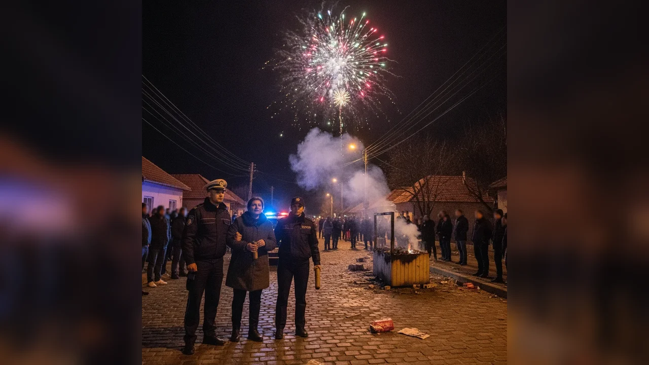 Femeie din Târgu Jiu, dosar penal pentru artificii fără autorizație în Bâlteni