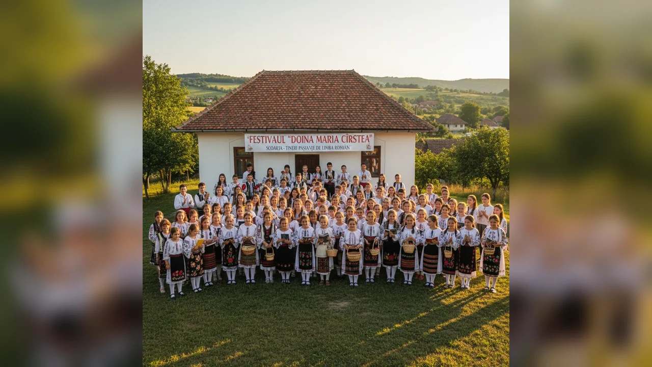 Festivalul Doina Maria Cîrstea atrage zeci de elevi români