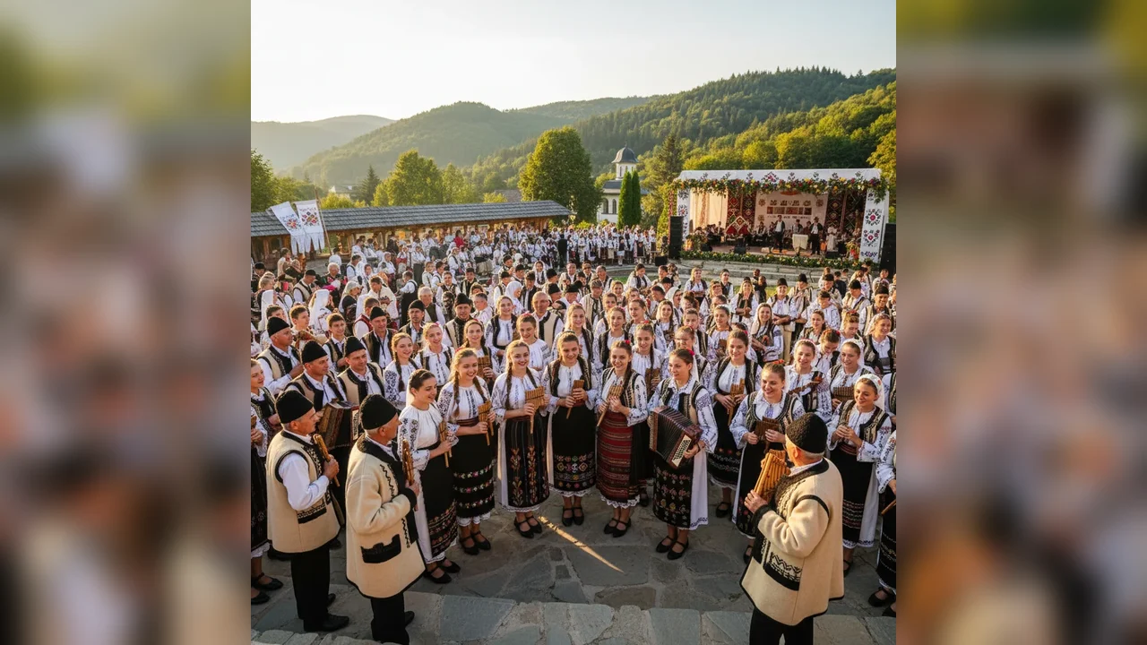 Festivalul folcloric de la Tismana reunește peste o sută de participanți mâine