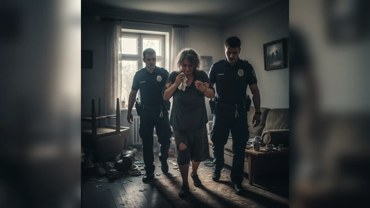 Fiul reținut după ce a agresat-o pe mama sa în localitate
