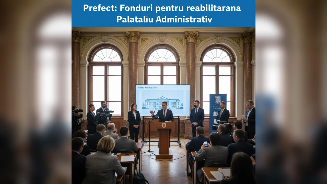 Fonduri pentru reabilitarea Palatului Administrativ anunțate