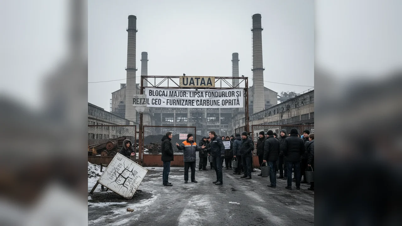Fondurile insuficiente și refuzul CEO de a livra cărbune cu plată la termen pun în pericol furnizarea căldurii