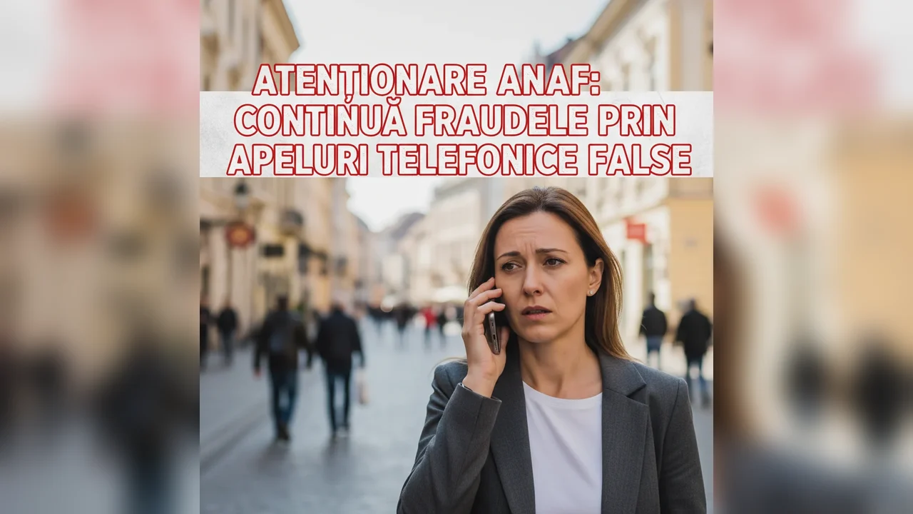 Fraude telefonice false: ANAF emite atenționare importantă