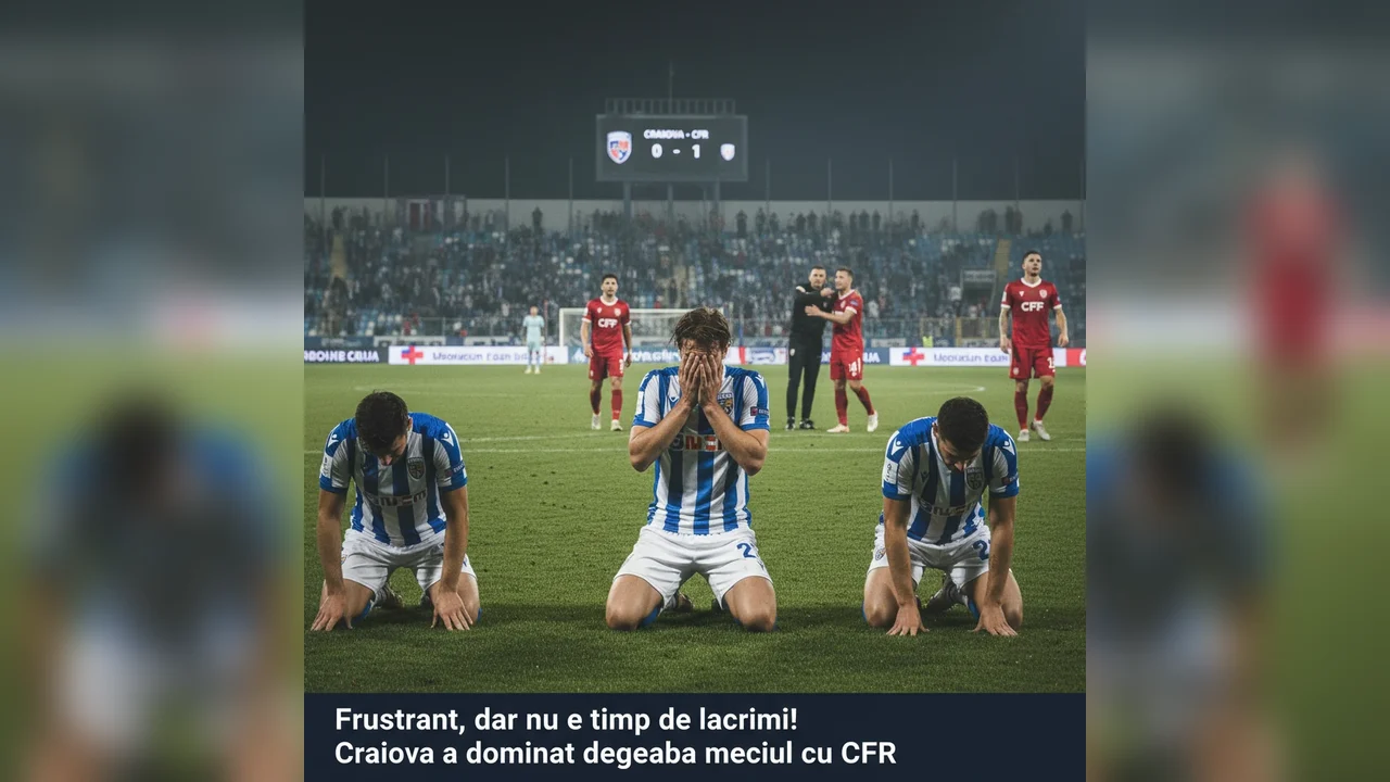 Frustrare pe teren!