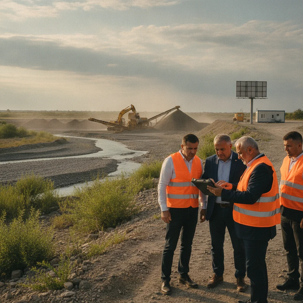 Gorj: amenzi de aproape 400.000 de lei, iar Radarul Balastierelor intră la recepție