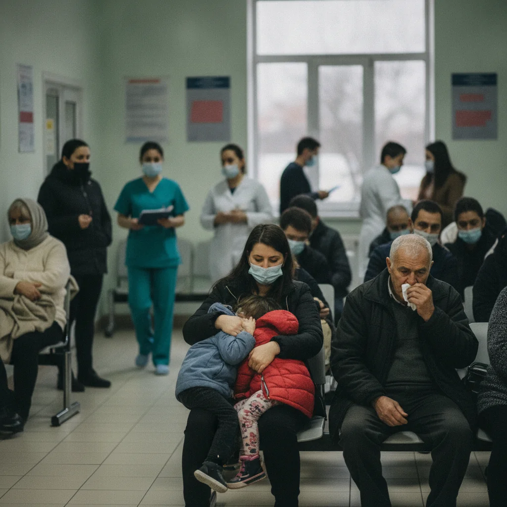 Gorj: aproape 900 de viroze și 253 de pneumonii într-o săptămână