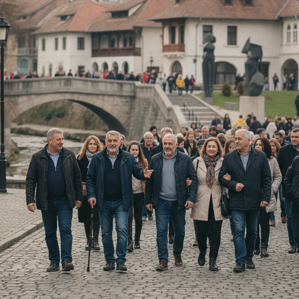 Gorj: caravana Cultul Eroilor a vizitat Mausoleul Teodoroiu și Calea Eroilor