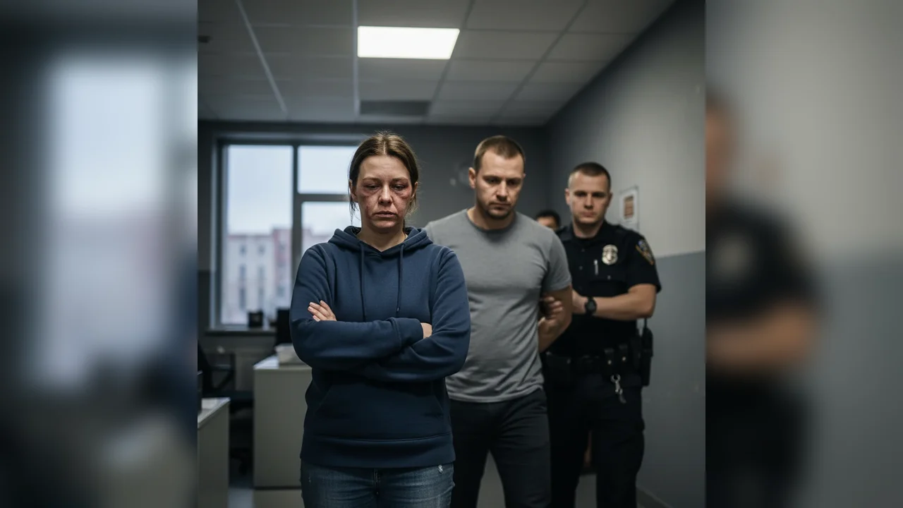Gorjean lovește o femeie din Arad în incident violent