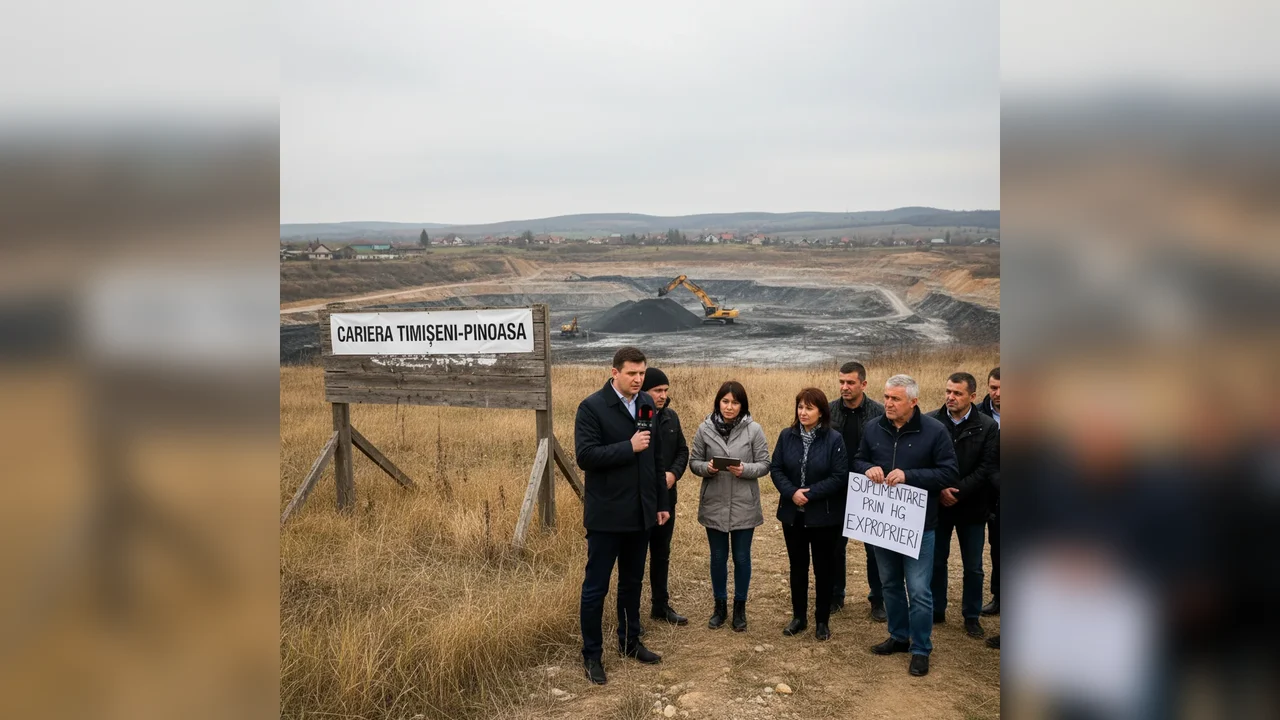 Guvernul suplimentează sumele pentru exproprieri în Cariera Timișeni-Pinoasa prin hotărâre oficială