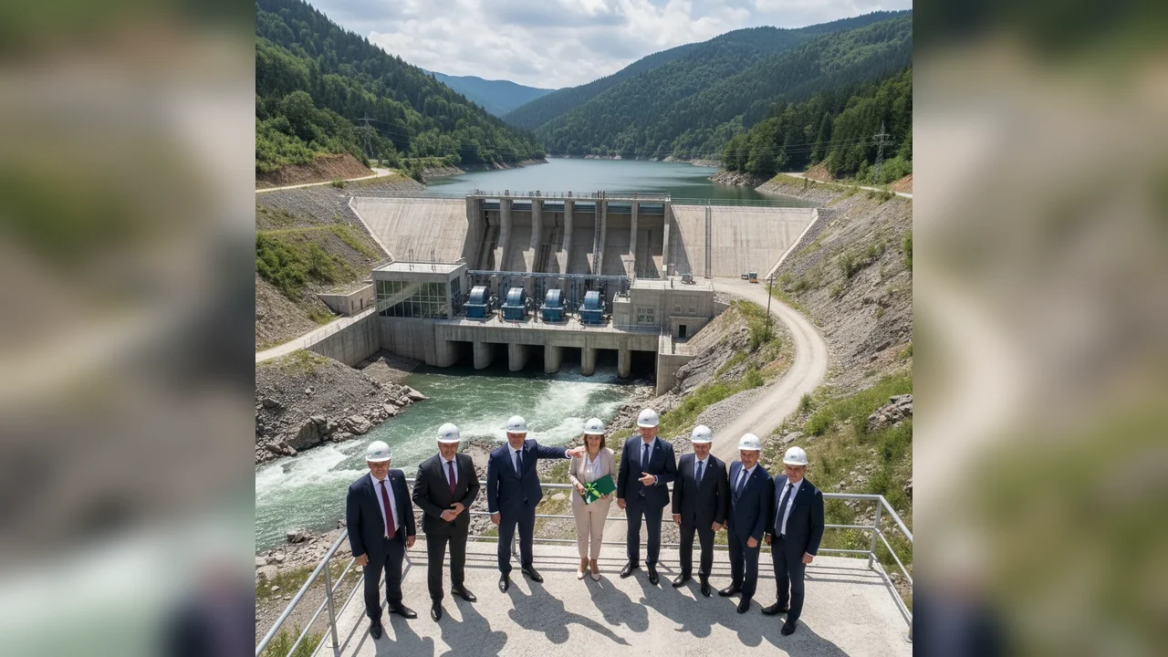 Hidrocentrală nouă în România obține aviz de mediu pozitiv