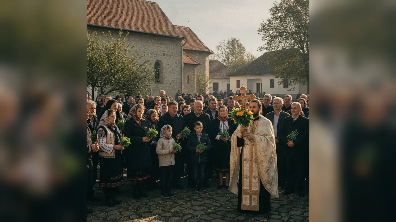 Înălțarea Sfintei Cruci: Tradiții de post și busuioc în zona Jiu pe 14 septembrie