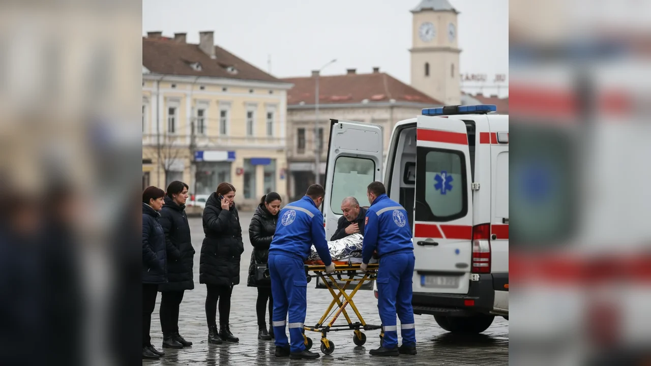 Intervenție rapidă la Târgu Jiu după o urgență la serviciu