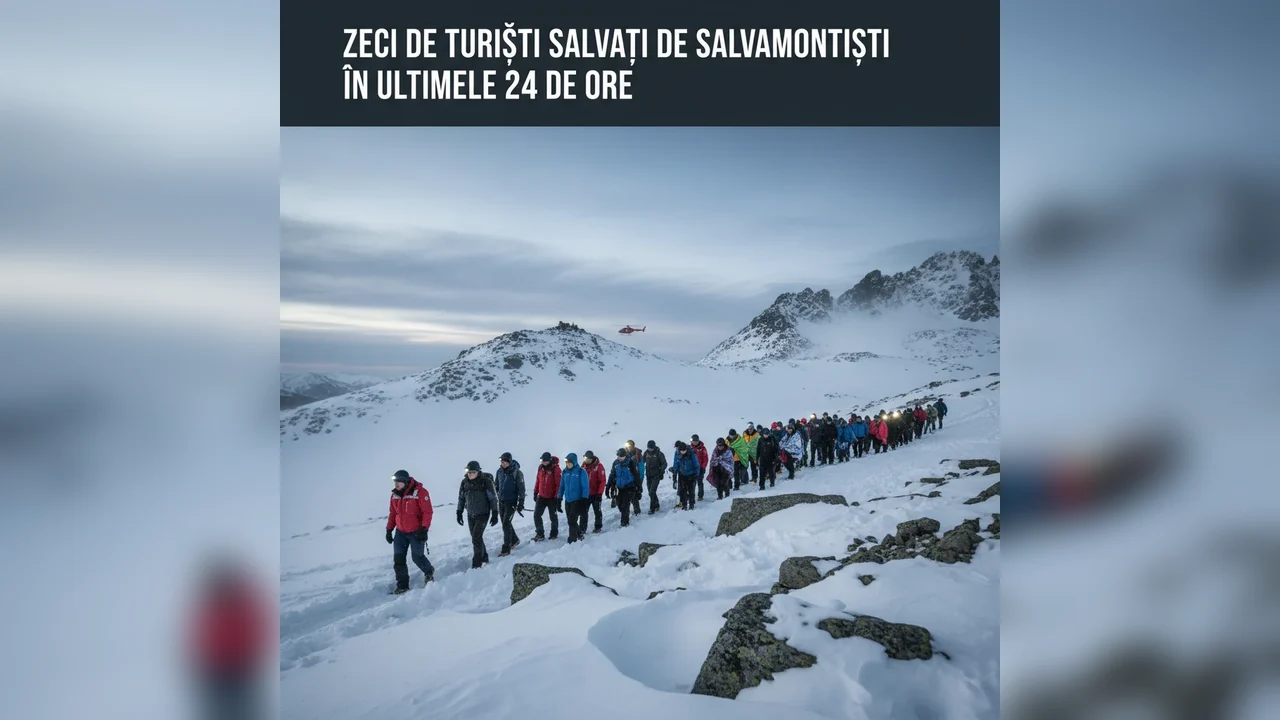 Intervenții Salvamont în Târgu Jiu și zona montană Gorj: zeci de turiști salvați în 24 de ore