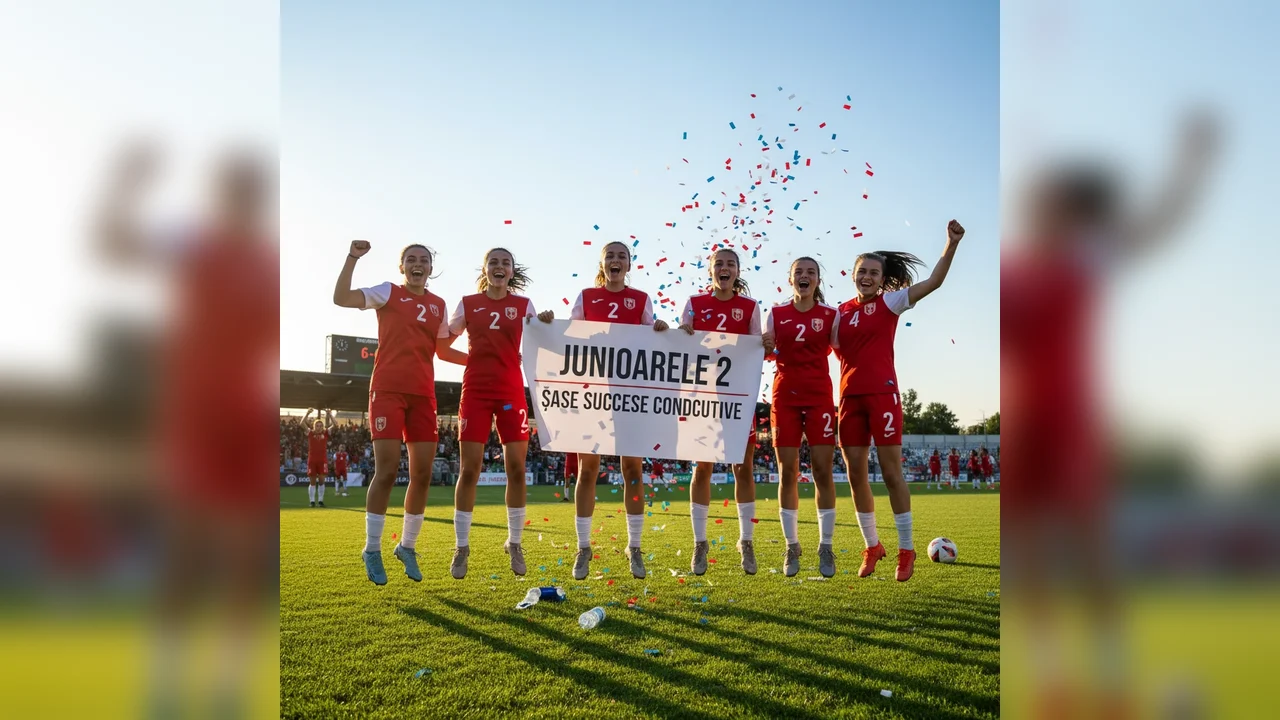 Junioarele 2 continuă seria de succese cu a șasea victorie consecutivă