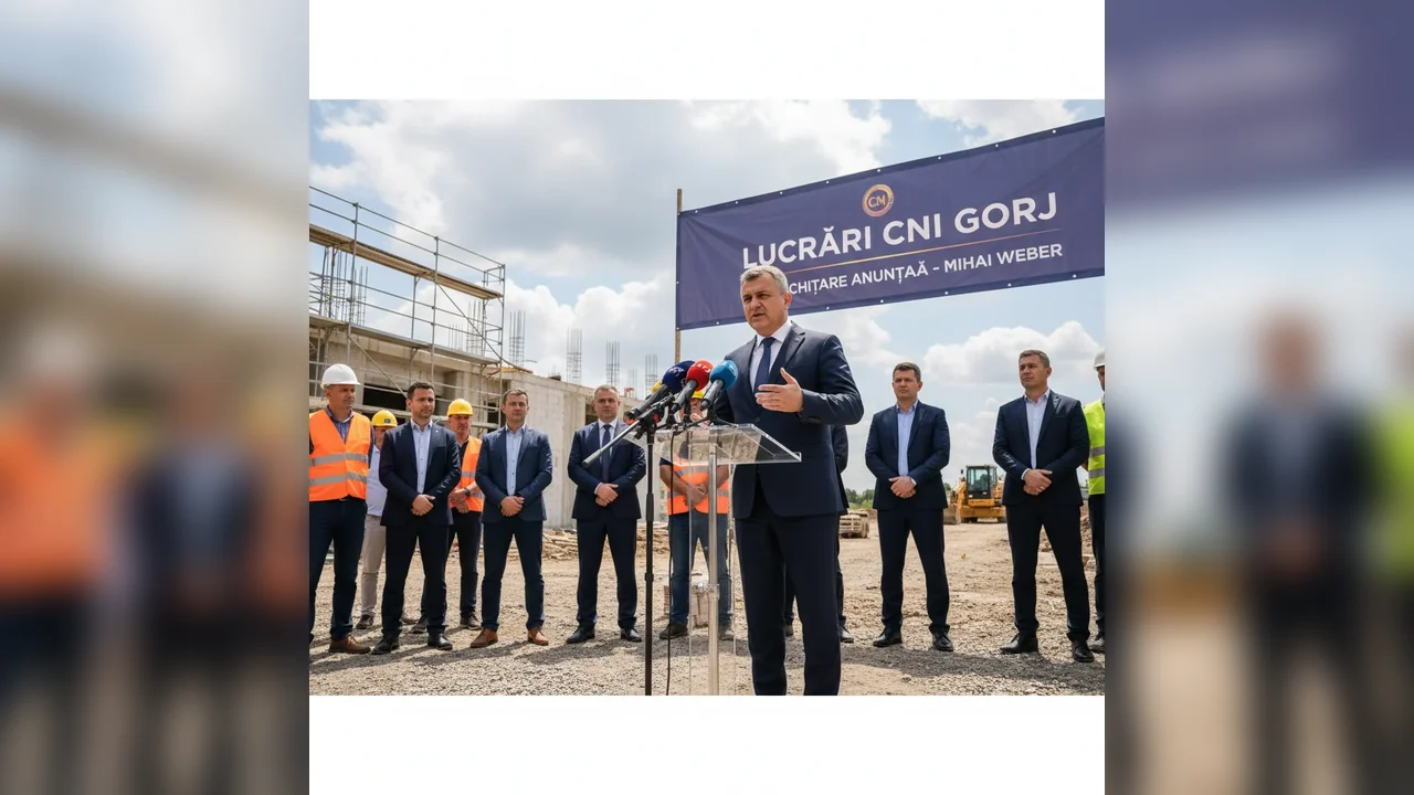 Mihai Weber anunță plata lucrărilor CNI din Gorj
